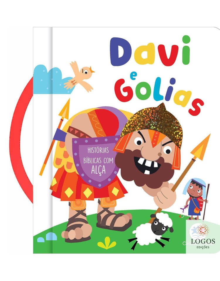 Davi e Golias - histórias bíblicas com alça. 9786526120798