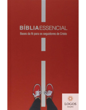 Bíblia Essencial – Bases da fé para os seguidores de Cristo - NAA - capa vermelha. 7899938413326