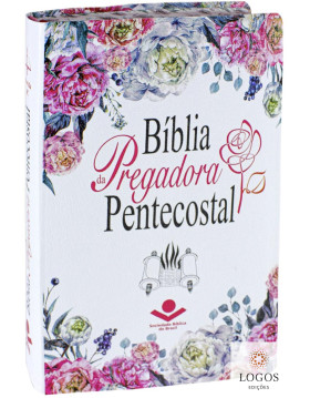 Bíblia da Pregadora Pentecostal - média - capa luxo couro bonded. 7899938414828