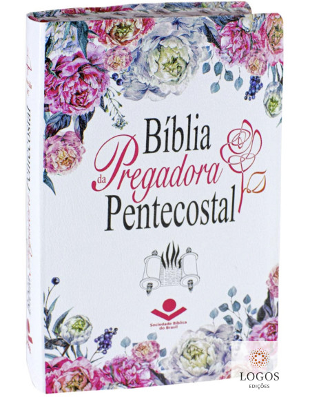 Bíblia da Pregadora Pentecostal - média - capa luxo couro bonded. 7899938414828