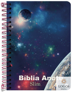 Bíblia Anote - NVT - slim - capa espiral - Universo. 9786556552637