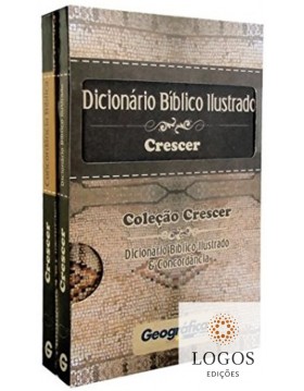 Coleção Crescer - Dicionário e Concordância - 2 volumes. 9788589956932