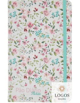 Pão diário - caderno de notas - Floral verde. 9781680434705