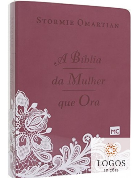 A Bíblia da Mulher que Ora - Caixa cristal (imitação de couro). 7898950265425. Stormie Omartian