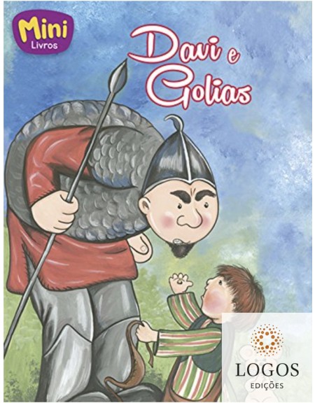 Mini livros - Davi e Golias. 9788573892802