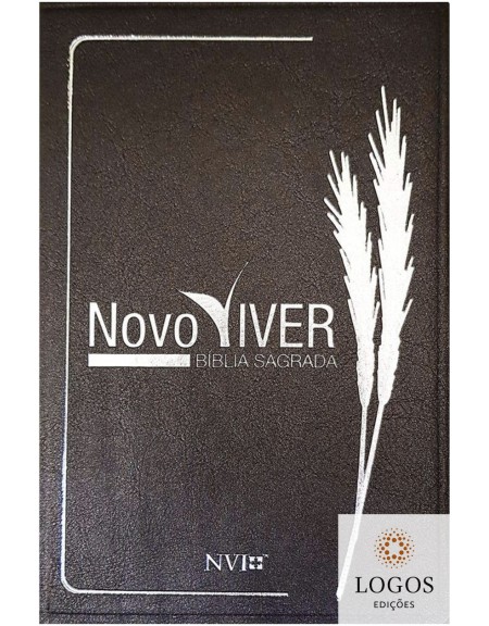 Bíblia de Estudo Novo Viver - capa grafite. 7897185852615