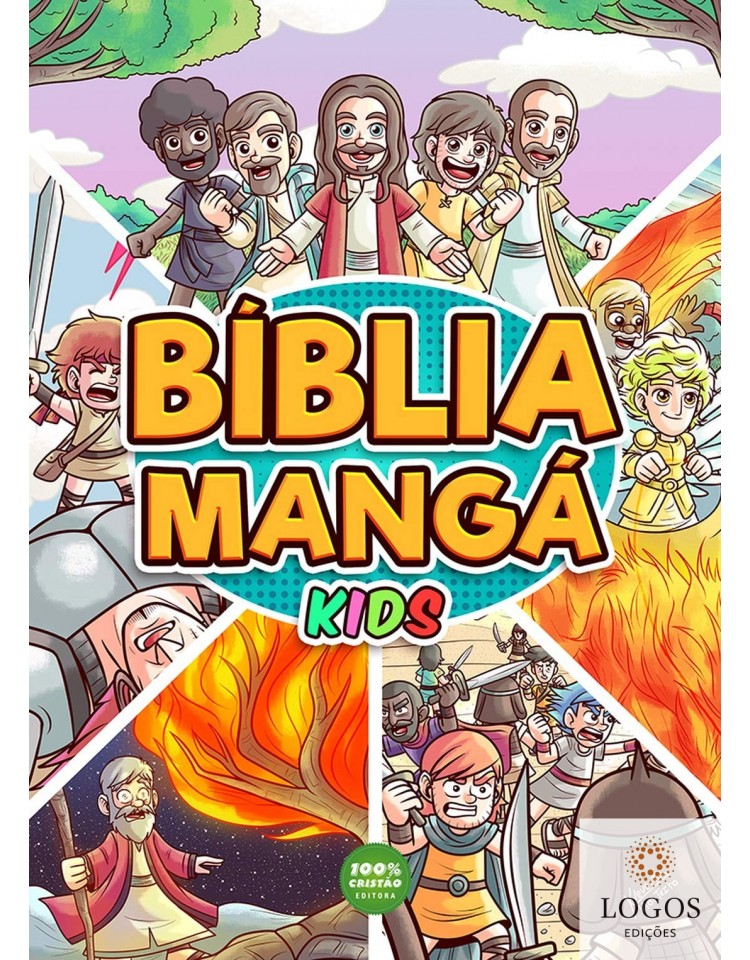 Bíblia Mangá - Kids. 9788578603243. Kleverton Monteiro.