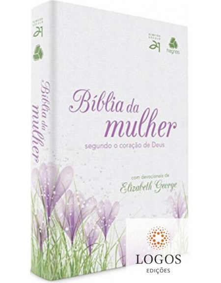 Bíblia da mulher segundo o coração de Deus - capa tulipa rosa. 9788577421824