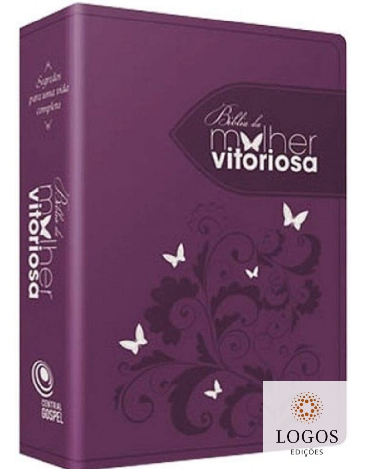 Bíblia da Mulher Vitoriosa - capa vinho. 9788576890973