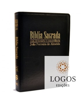 Bíblia Sagrada - RC - letra gigante com dicionário e concordância - capa luxo preta. 7897185849608