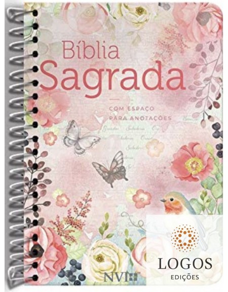Bíblia Anote - NVI - letra grande - capa espiral clássica virtuosa. 9786556550381