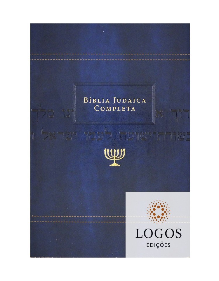 Bíblia judaica completa - capa luxo azul. 9788000003801. David H. Stern