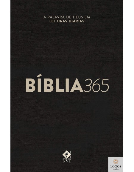 Bíblia 365 NVT - capa clássica.  9786586027372