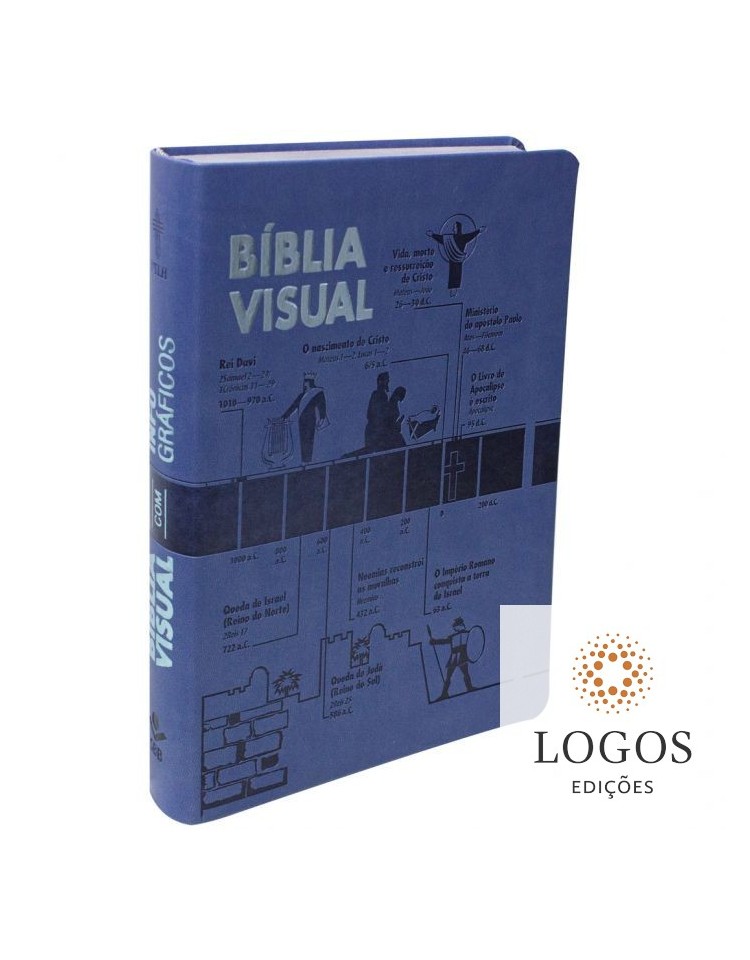 Bíblia Visual com Infográficos - edição de luxo. 7899938412381