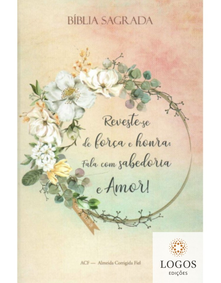Bíblia Sagrada - ACF - capa dura - slim - Jardim Provérbios. 9786588364260