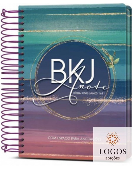 Bíblia King James Fiel 1611- Anote - letra grande - capa espiral - colors. 9786556550275