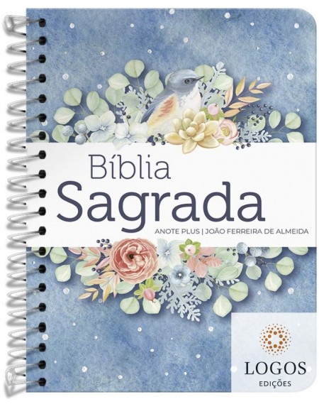 Bíblia Anote Plus - ARC - letra grande - capa espiral - pontos de luz. 9786556550626