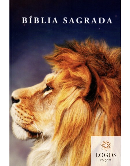Bíblia Sagrada - NVI - capa dura slim - Leão perfil. 9786588364154