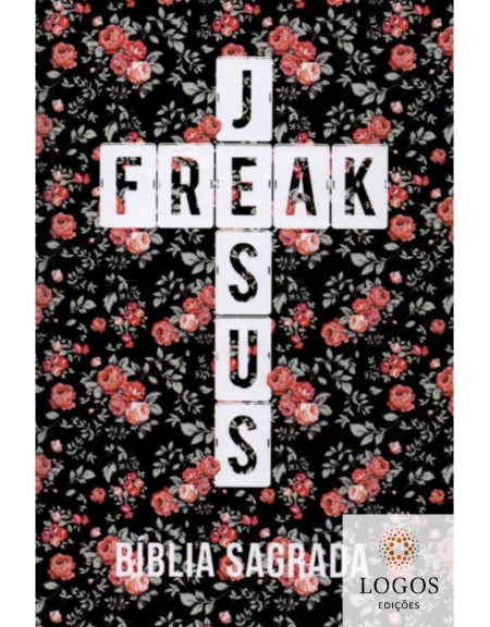 Bíblia Jesus Freak - NVI - capa dura - Floral. 9788591726721