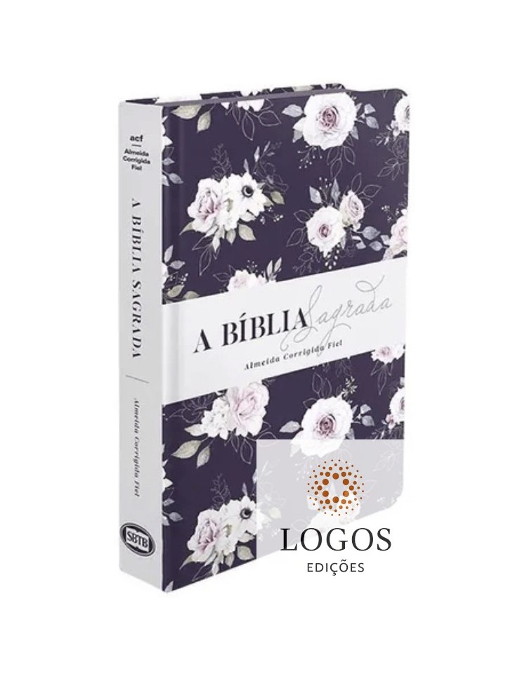 Bíblia Sagrada - REMC - ACF - capa dura - Violetas. 7898572203195