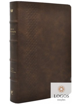 Bíblia Thompson - AEC - letra grande - edição de colecionador - capa luxo castanha. 9788000004563