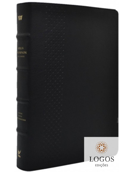Bíblia Thompson - AEC - letra grande - edição de colecionador - capa luxo preta. 9788000004556