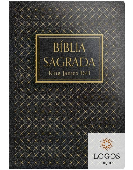 Bíblia King James Fiel 1611 - capa dura slim - preta. 9786556550701