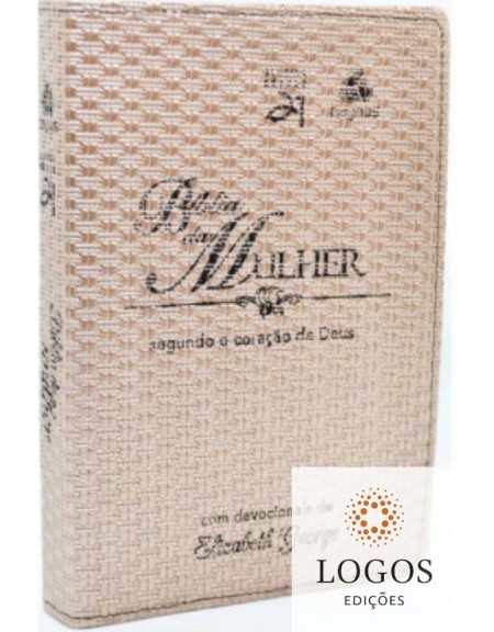 Bíblia da mulher segundo o coração de Deus - capa bronze. 6015924326307. Elizabeth George