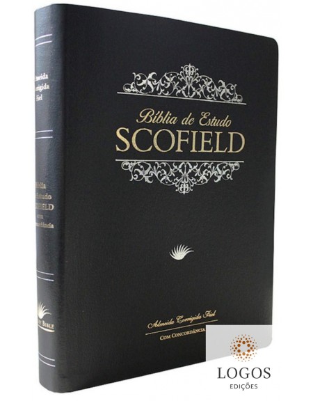 Bíblia de Estudo Scofield - ACF - capa PU luxo - preta. 9788575570760