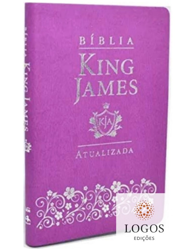 Bíblia King James Atualizada - capa slim - luxo lilás. 9786588364109