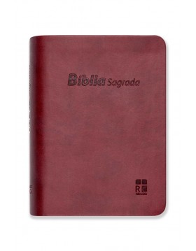 Bíblia de bolso - capa castanha