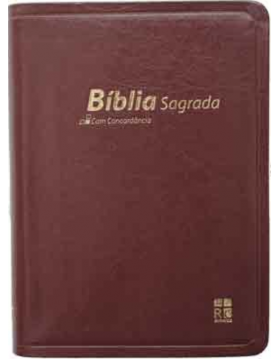 Bíblia com concordância - capa bordô