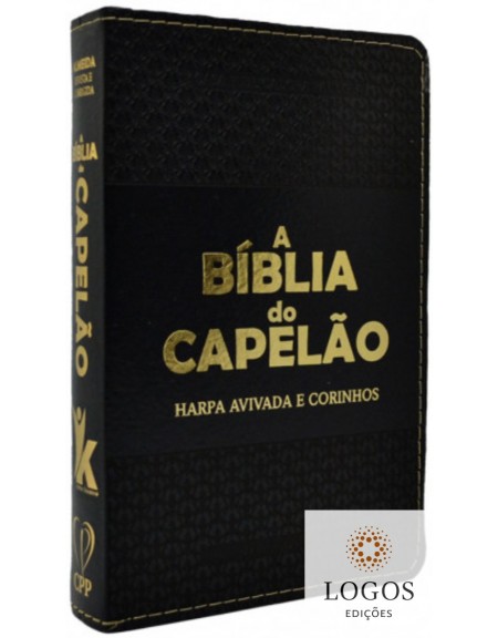 A Bíblia do Capelão - ARC - letra grande - capa luxo - preto. 7908084608934
