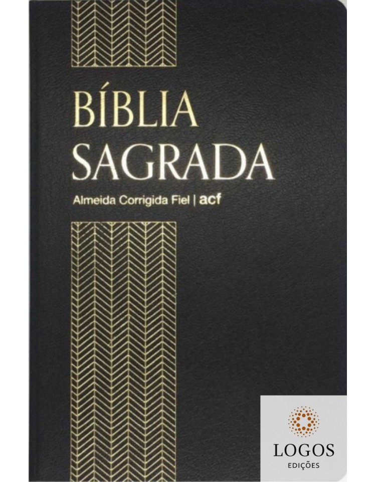 Bíblia Sagrada - ACF - capa semi-flexível - Preto. 9786556550503
