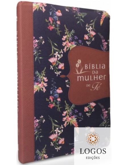 Bíblia da mulher de fé - NVI - tecido. 9788578604578