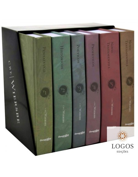 Comentário bíblico expositivo Wiersbe - 6 volumes. 7897185810721. Warren W. Wiersbe