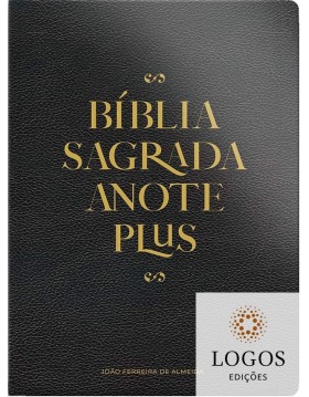 Bíblia Anote Plus - ARC - letra grande - capa dura - black edition. 9786556550664