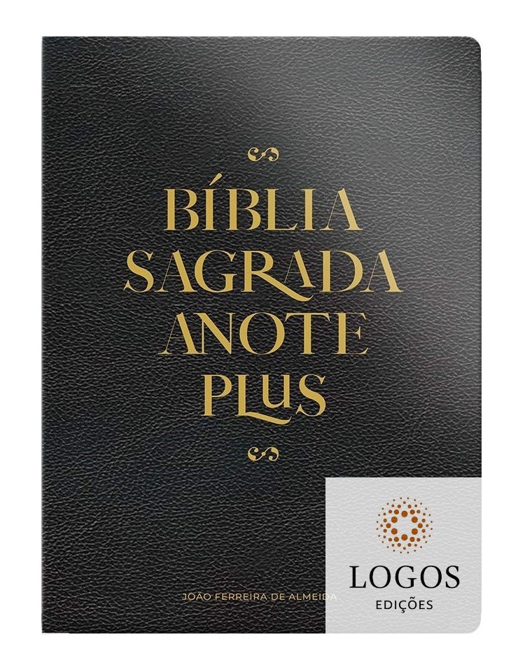 Bíblia Anote Plus - ARC - letra grande - capa dura - black edition. 9786556550664