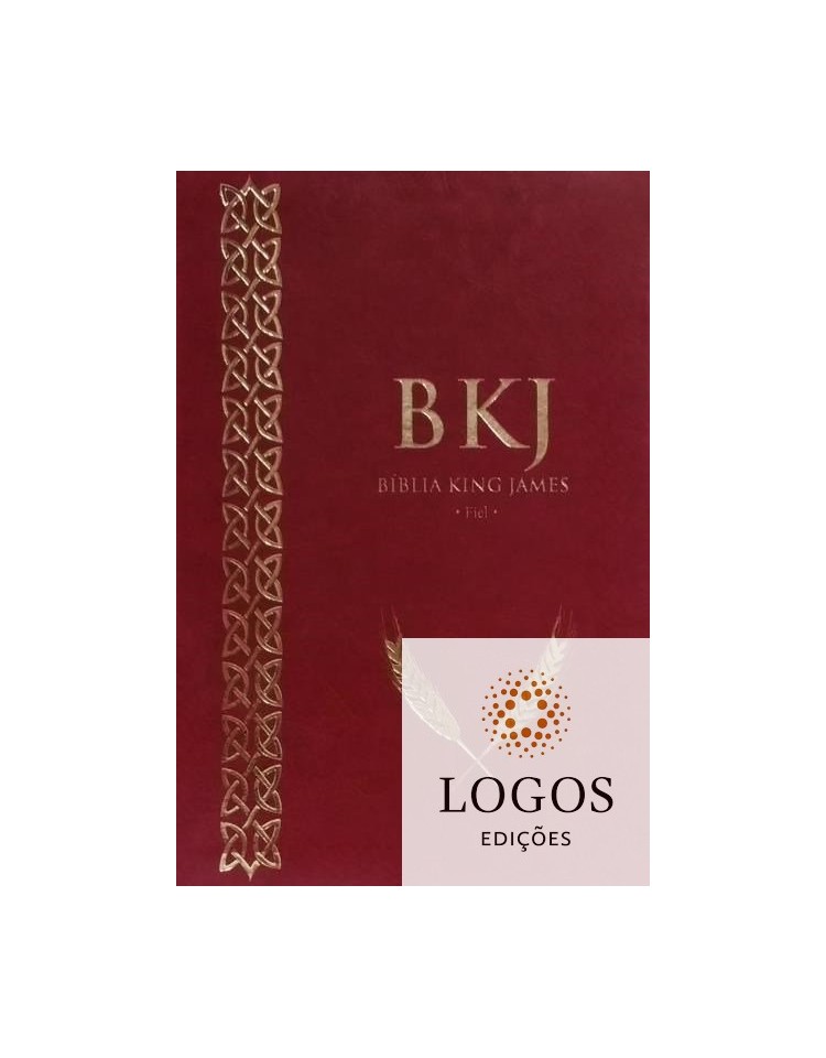 Bíblia King James 1611 - capa ultra-fina - luxo vermelha. 9788581581408