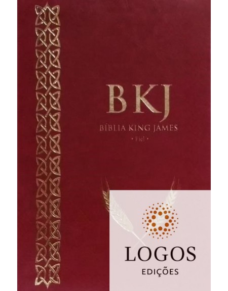 Bíblia King James 1611 - capa ultra-fina - luxo vermelha. 9788581581408