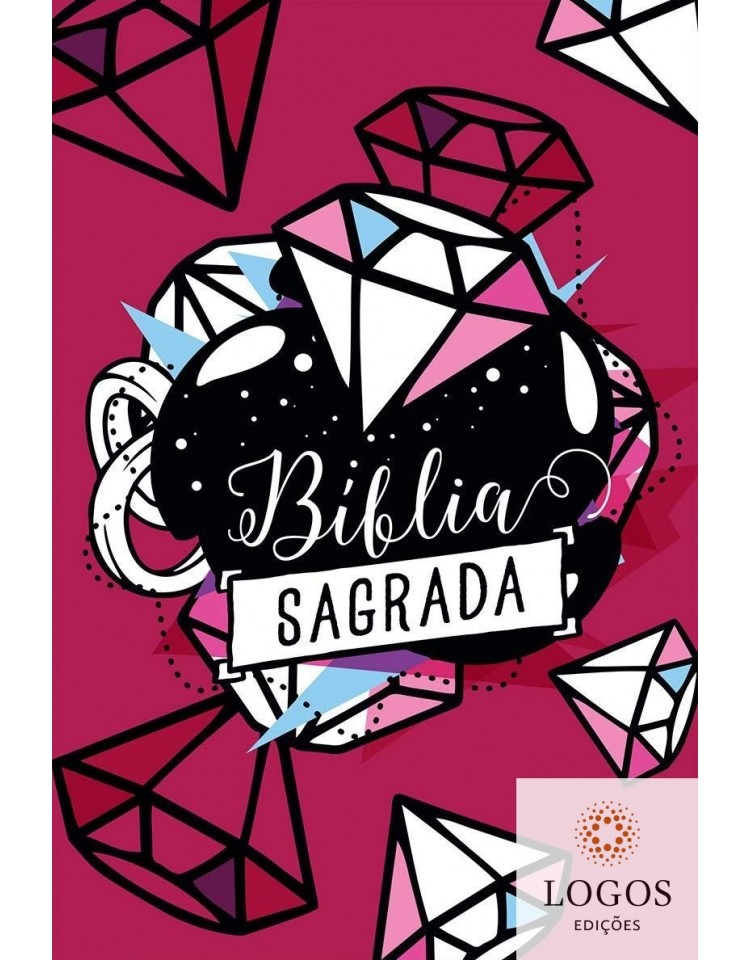 Bíblia Sagrada - NVT - letra grande - capa dura - diamonds. 7908249100501