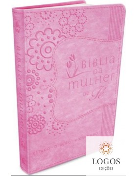Bíblia da mulher de fé - NVI - rosa. 9788578608392