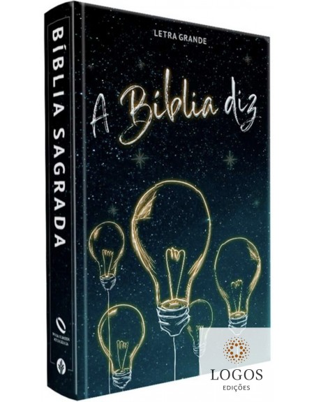 A Bíblia diz - NAA - letra grande - capa dura - lâmpadas. 9781646410286
