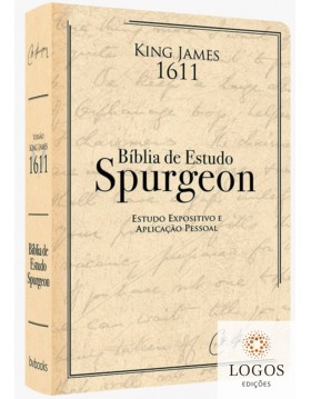 Bíblia de Estudo Spurgeon - King James 1611 - capa creme. 9786586996302