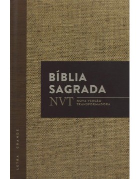 Bíblia Sagrada - NVT - capa dura - Juta