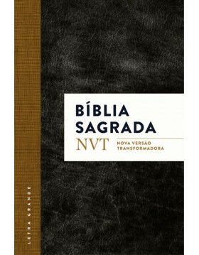 Bíblia Sagrada - NVT - capa flexível com letra grande - Clássica