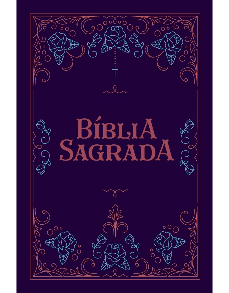 Bíblia Sagrada - NVT - capa semi-flexível com letra grande e beiras pintadas - soft touch - Ornamentos