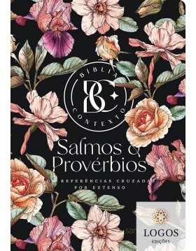 Bíblia Contexto - Salmos & Provérbios - NVT - capa dura soft touch - floral. 7908249102888