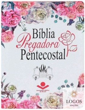 Bíblia da Pregadora Pentecostal - média - capa luxo couro bonded. 7899938414828