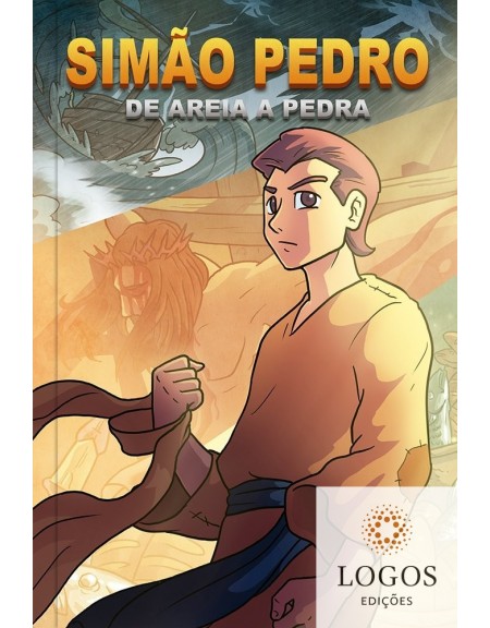Simão Pedro - de areia a pedra. 9781680433838. Mangá. Zhi Chuan Lim